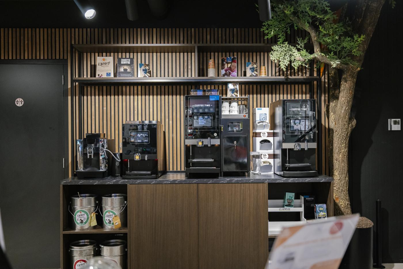Productfoto vrijstaand: Koffie en kantine