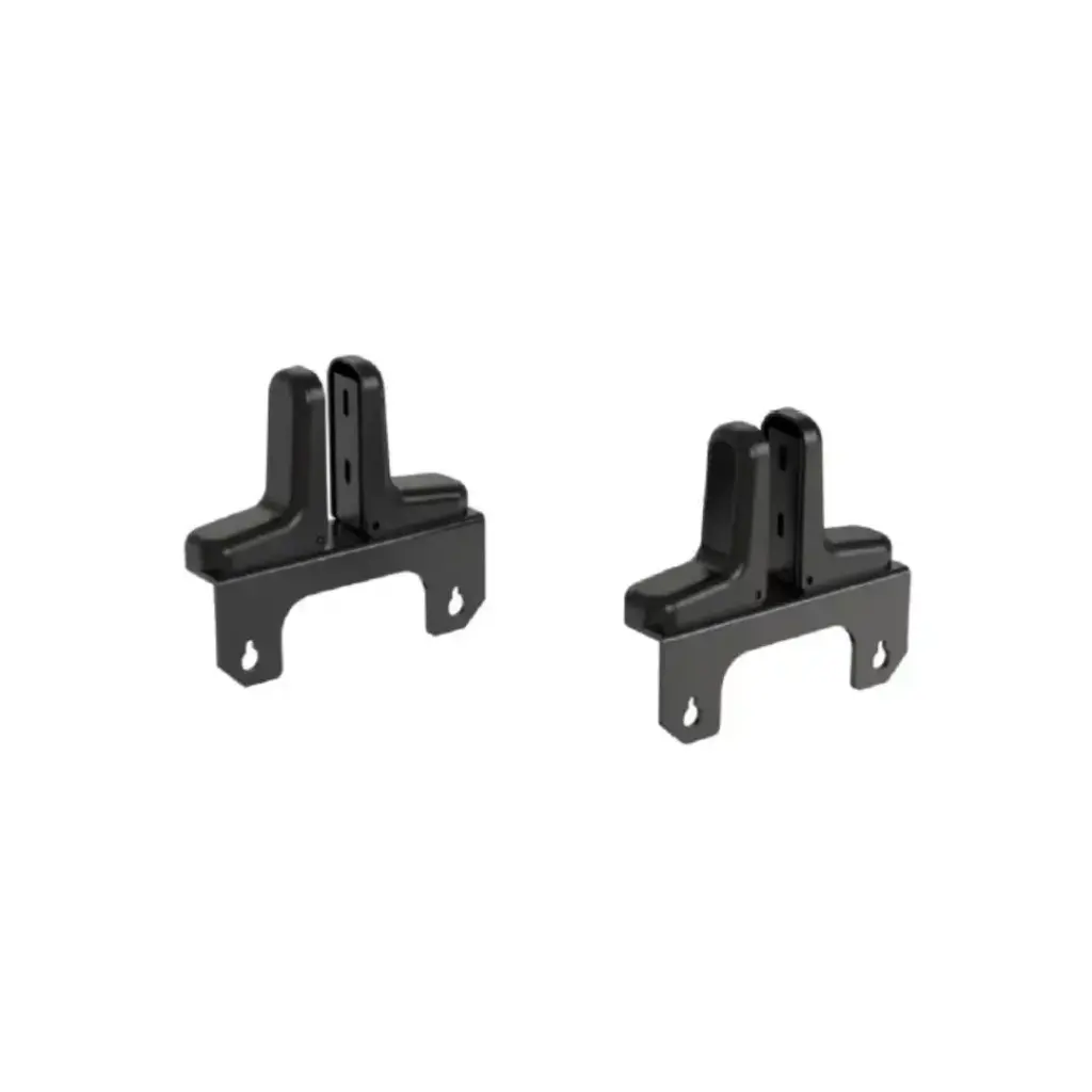 Beugels voor de tussenwand op de duo NEN 527 (Zwart)